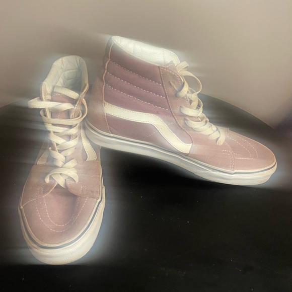 High top lavender vans women size 10 - Picture 5 of 5